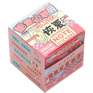 Notas Adhesivas Extraíbles Creativas Con Texto Divertido Para Scrapbooking Papel De Notas Decorativo DIY Suministros Oficina Escuela Bloc Notas