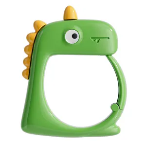 Portable dinosaur-shaped desk bag hook for school backpacks and office bags
