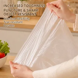 Hochwertige Einwegschürze aus transparentem PE für Küche und Restaurantbereich