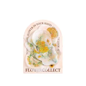 Vintage floral sticker pack for journaling with 30 pieces of flower illustrations