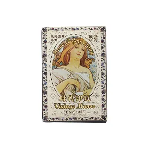 Set di adesivi Vintage Manor con illustrazioni retrò in stile art nouveau per decoro DIY