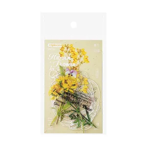 15 stuks grote stickers met bloemen en flessen voor scrapbooking en DIY-knutselwerk