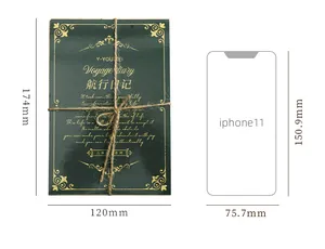 Confronto dettagliato delle dimensioni della carta da lettere vintage con misure iPhone 11