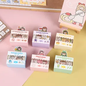 Cute Cartoon Girl Washi Tape Sauce Zizi Series For Scrapbooking DIY Decorative Washi Tape With Release Paper Japanese Style Art Supplies