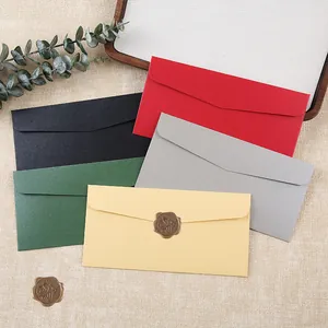 Buste In Carta Perlata Stile Occidentale Lembo A V Per Inviti Di Lavoro Matrimoni Biglietti D Auguri Cancelleria Stampa In Oro