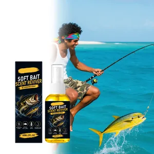 Soft bait geurherstel spray 60ml voor professionele visaantrekking bij het vissen