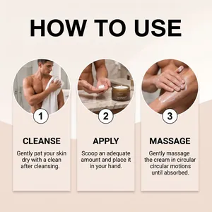 Handleiding in drie stappen voor het aanbrengen van hydraterende body butter voor mannen
