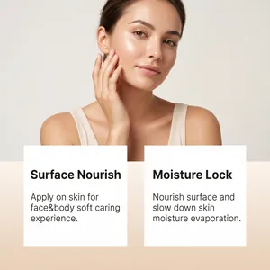 Close-up of model showing glowing skin for tallow face and body nourishing balm detail