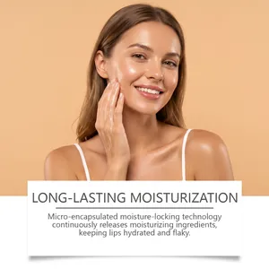 Detail view of tallow face cream being applied to radiant skin for hydration