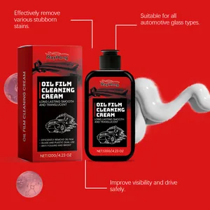 RayHong 120g Glasreinigungscreme für Autos zur effektiven Entfernung von Ölfilm und Flecken