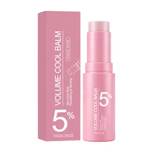 All-in-one hydrating volume balm stick in PDRN pink for daily facial skincare