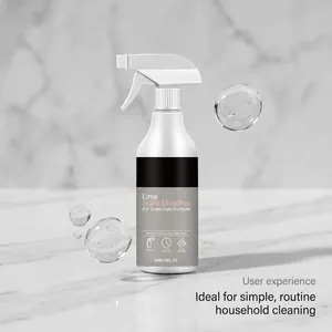 Flacon pulvérisateur de détartrant pour le nettoyage des surfaces de salle de bain