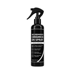 Spray de recubrimiento cerámico de 100ml para protección de alto brillo y acabado hidrófugo