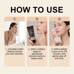 Guía paso a paso para aplicar la crema depilatoria facial Viareline para piel sensible