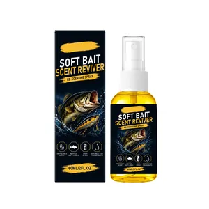 Professionele 60 ml softbait-geurspray voor vislokmiddelen en kunstmatig aas, 2 fl. oz