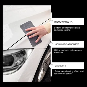 Gedetailleerd overzicht van ingrediënten voor autoreparatiespons voor lakherstel