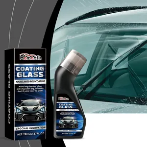 Homonth Agente de Nanorecubrimiento para Parabrisas de Coche Antivaho Limpiador Hidrofóbico Protección de Vidrio para Visión Clara Cuidado Auto