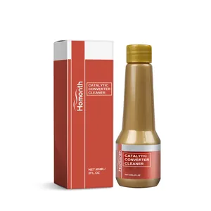 HOMONTH 60ml engine catalytic converter cleaner bottle with red and white packaging box