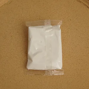 Close-up of a 15g pack of white air-dry clay for DIY crafts and candle making