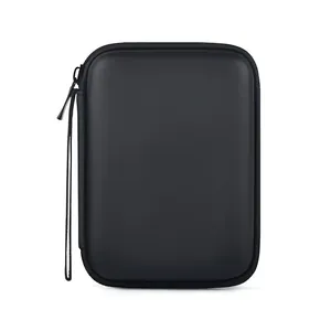 Housse de disque dur portable 2,5 pouces en EVA étanche pour câbles et chargeurs
