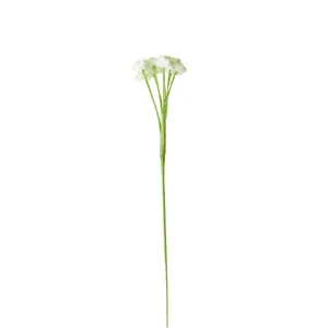Handmade knitted yarn Baby's Breath artificial flower stem for DIY home wedding decoration