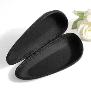 Universal portable black EVA shaver storage bag and protective hard shell carrying case