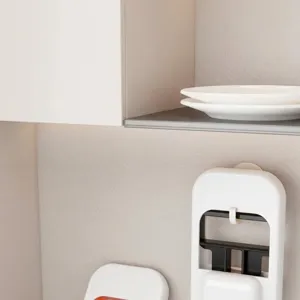 Portable mini sponge mop for desktop and home use with compact hanging storage design
