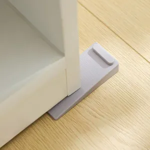 Stackable anti-collision door stopper wedge for baby safety and home protection