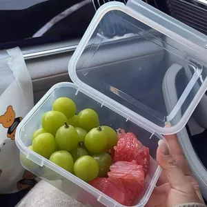 Portable food-grade storage container for fresh fruit and vegetable organization