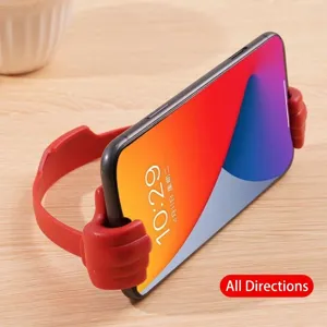 Kreativer Daumen Hoch Telefonständer Flexibler Kunststoff Schreibtisch Lazy Handy Halterung Einstellbare Tablet Halter Für Tisch