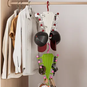 V-shaped double-sided storage hanger for closet organization and space saving
