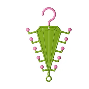 V-shaped 360-degree rotating wardrobe hanger for space-saving clothes and accessory storage