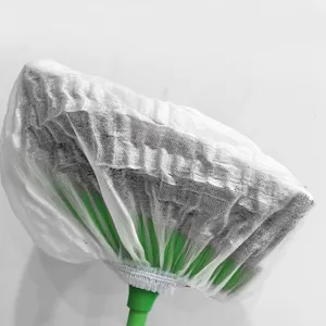 Housse de protection statique jetable en non-tissé pour balai pour poils et poussière