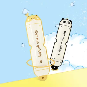 Disposable popsicle bags for DIY homemade ice pops with cute animal cartoon designs 100pcs