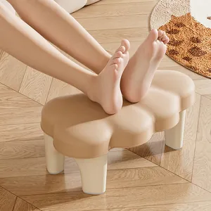 Ergonomische, wolkenförmige, verdickte, rutschfeste Fußstütze für Bad und Wohnzimmer