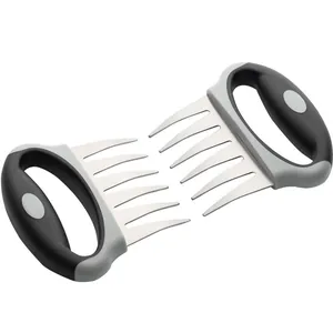 Professionelle Fleischkrallen aus Edelstahl für BBQ Pulled Pork mit ergonomischen Griffen