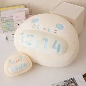 Simpatico set di cuscini di peluche a forma di gatto con ricamo 1314