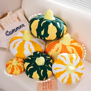 Weiches Halloween Kürbis Zierkissen Plüsch Kürbis Kissen Für Sofa Büro Stuhl Dekoration Festliches Dekokissen Für Zuhause