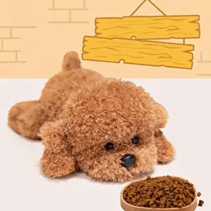 Süßes braunes Teddy Hund Plüschtier für Kinder zum Schlafen Auto Dekoration Puppe