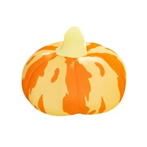 Weiches dekoratives Halloween-Kürbis-Plüschkissen für Sofas und festliche Geschenke