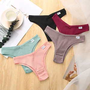 Detailansicht des Damen Rippstrick V-Taille Panty Sets, weiche Baumwolle, mehrfarbig.