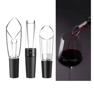 Acryl Rotwein Belüfter Ausgießer Multifunktions Schneller Dekanter Auslauf Für Bar Restaurant Party Zubehör Haus Wein Werkzeuge