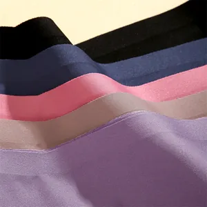 Detailed close-up showing the soft and elastic texture of seamless women's panties fabric