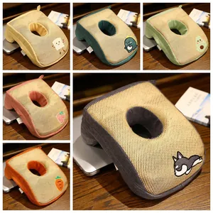 Almohada de siesta de espuma viscoelástica tejida refrescante en varios colores