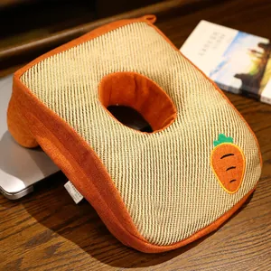 Almohada de siesta de espuma de memoria con diseño hueco