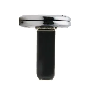 Zijaanzicht van een 30mm gealilieerde auto aromatherapie clip met zwarte rubberen voet