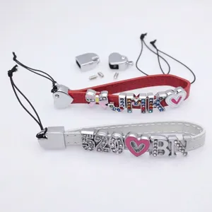 DIY-Legierungsverbinder für Handybänder und Schlüsselanhänger mit Charms