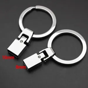 Legierung Schlüsselanhänger Verbinder DIY Schmuck Finding Link Telefonband Autokennzeichen Strass Minimalistisch Herz D-Form Schnalle Zubehör