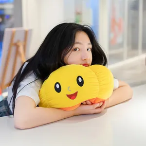 Adorabile peluche reversibile a forma di zucca fantasma per decorazione casa Halloween