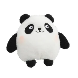 Adorable bolso bandolera de peluche de panda de dibujos animados con diseño de mascota